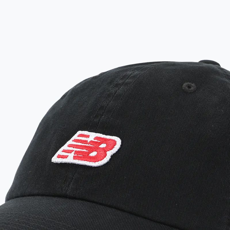 New Balance 6 Panel Patch Logo cap black 3