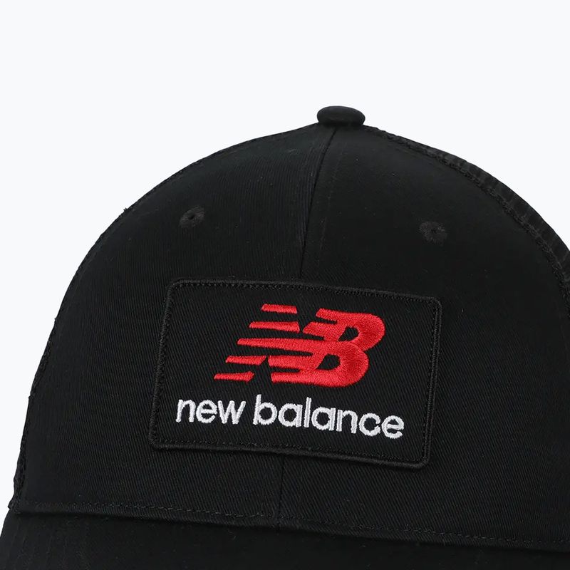 New Balanc Sacked Patch Logo Trucker cap black 3