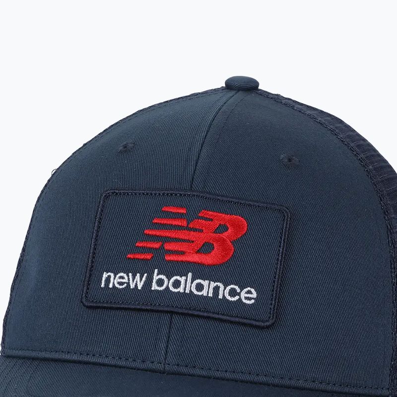 New Balanc Sacked Patch Logo Trucker cap nb navy 3