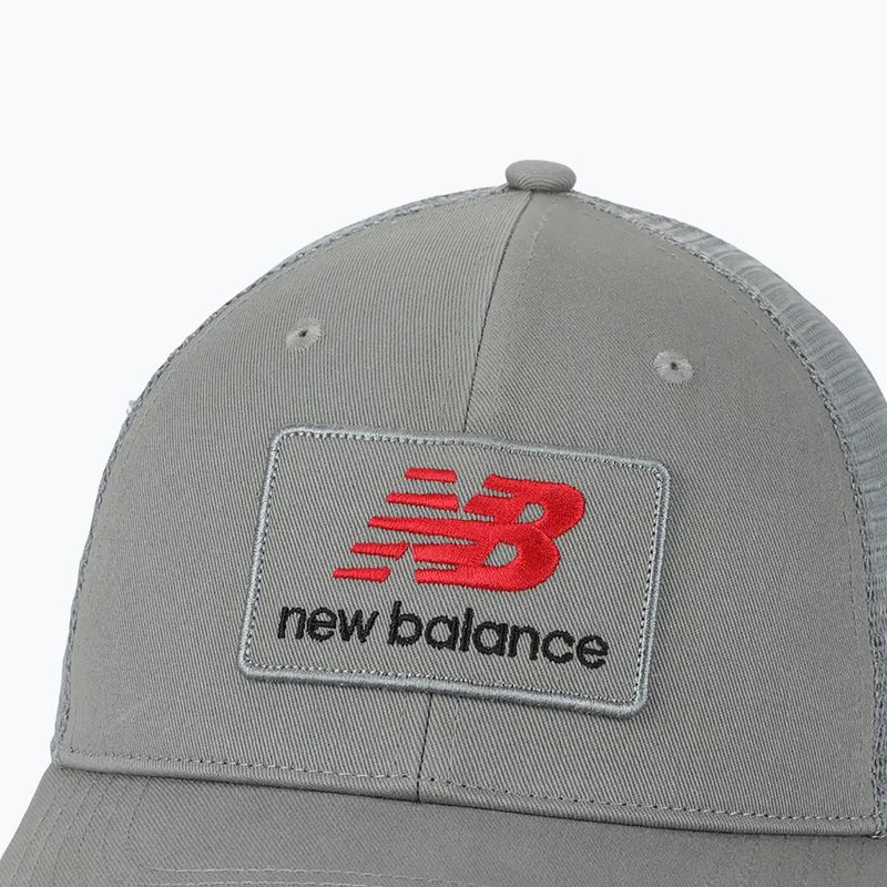 New Balanc Sacked Patch Logo Trucker slate baseball cap 3