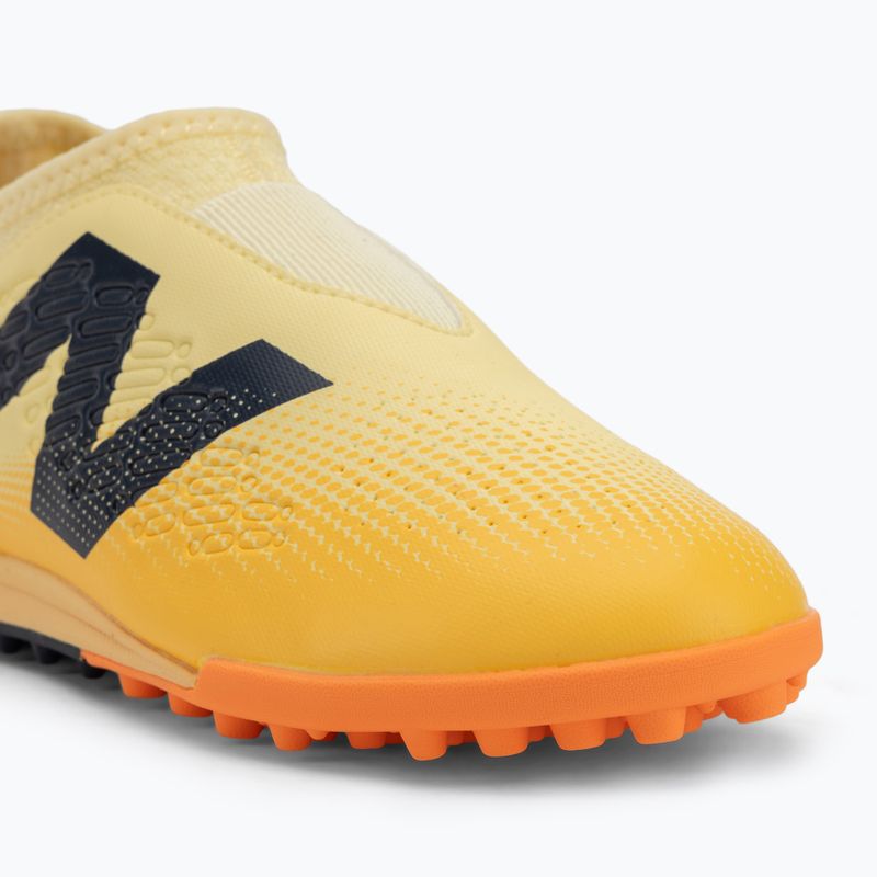 Children's football boots New Balance Tekela Magique V4+ Jr TF beige 7