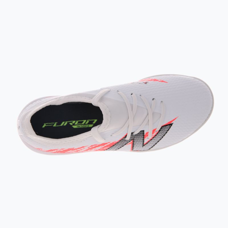 Children's football boots New Balance Furon Team V8 Jr TF white 11
