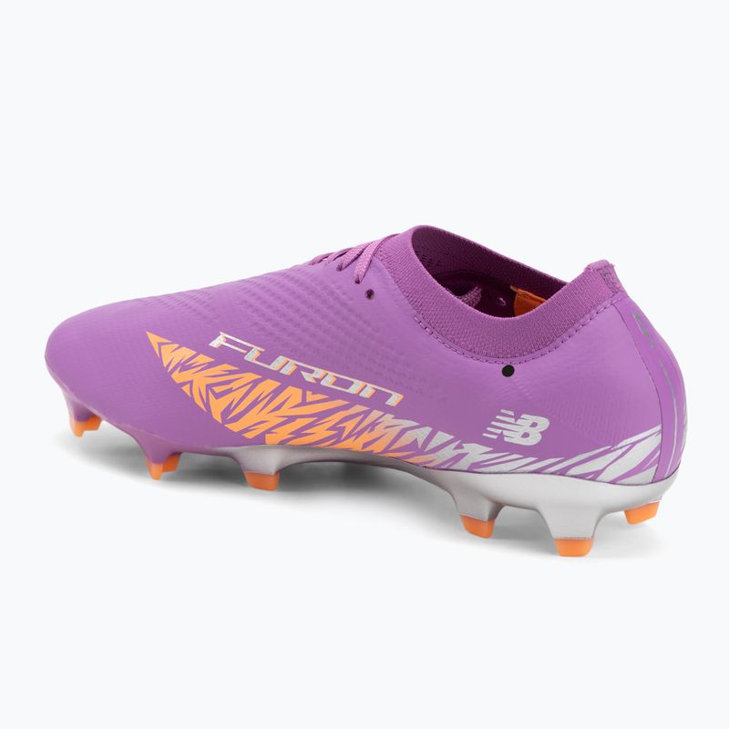 New Balance football boots Furon Pro V8 FG purple 3