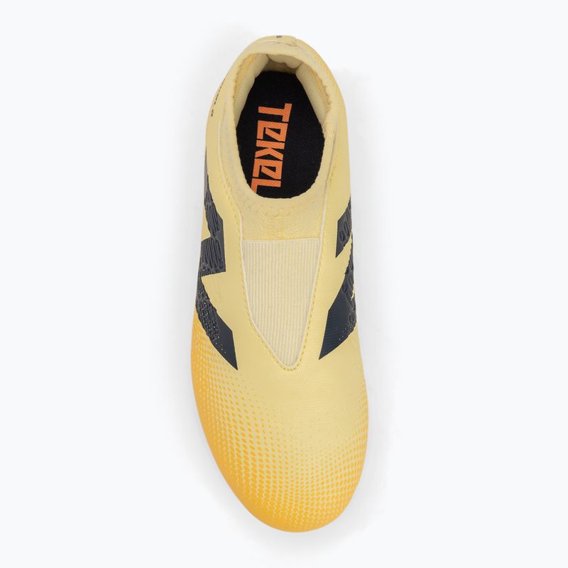Children's football boots New Balance Tekela Magique V4+ Jr FG beige 5