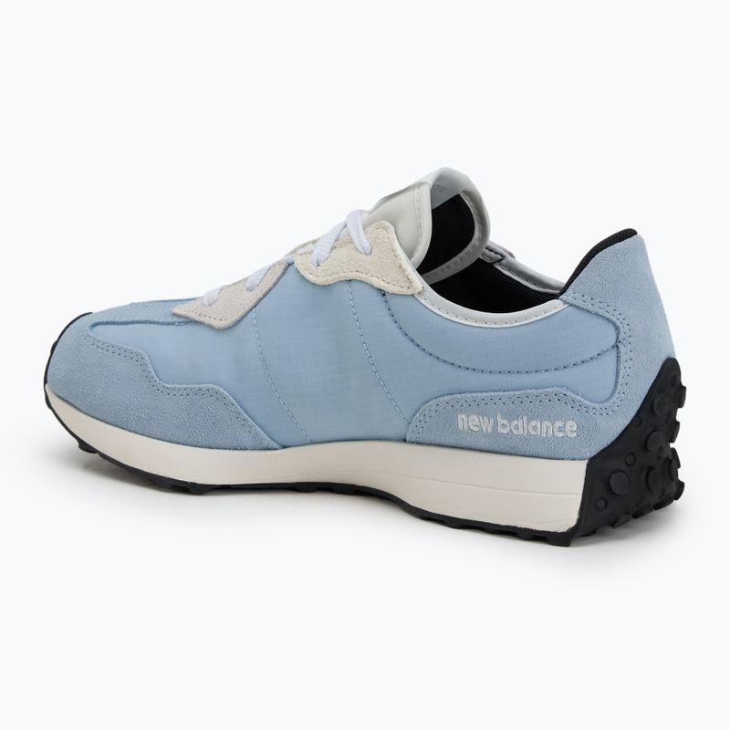 Children's shoes New Balance 327's V1 light chrome blue 3