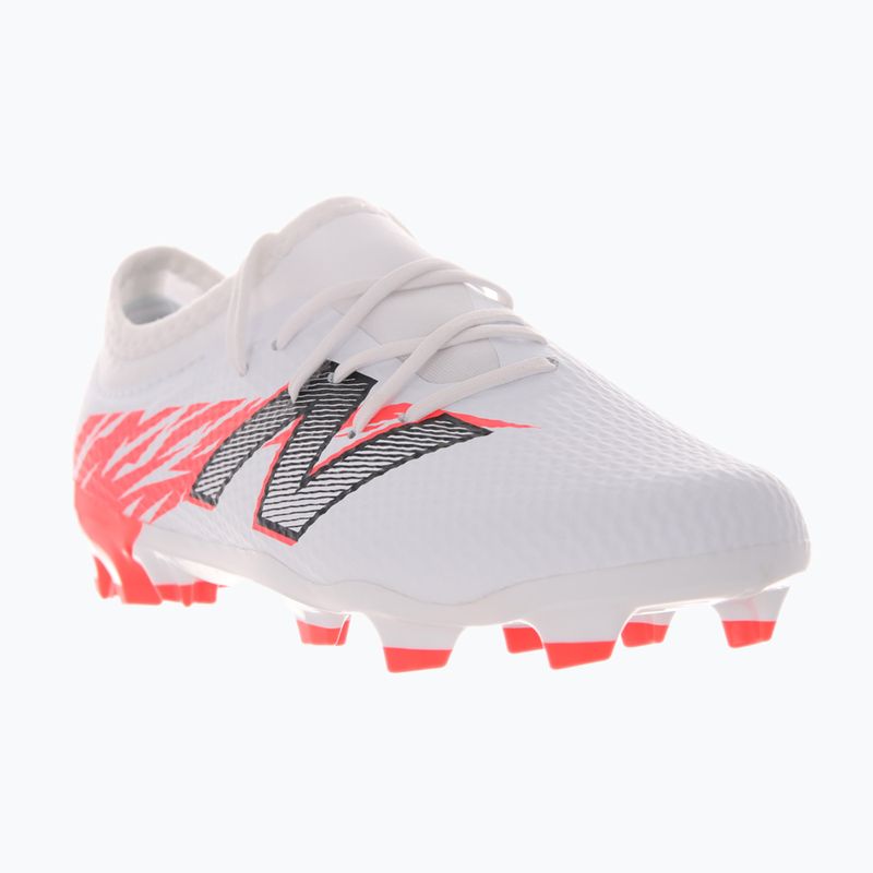 Children's football boots New Balance Furon Team V8 Jr FG white 8
