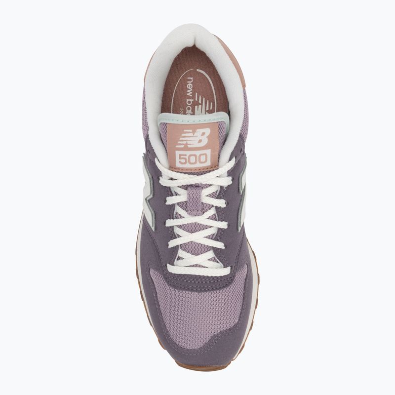Women's shoes New Balance 500's V2 dark ice wine 5