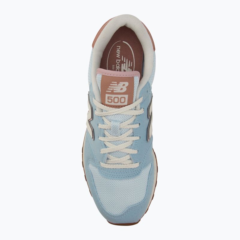 Women's shoes New Balance 500's V2 light chrome blue 5
