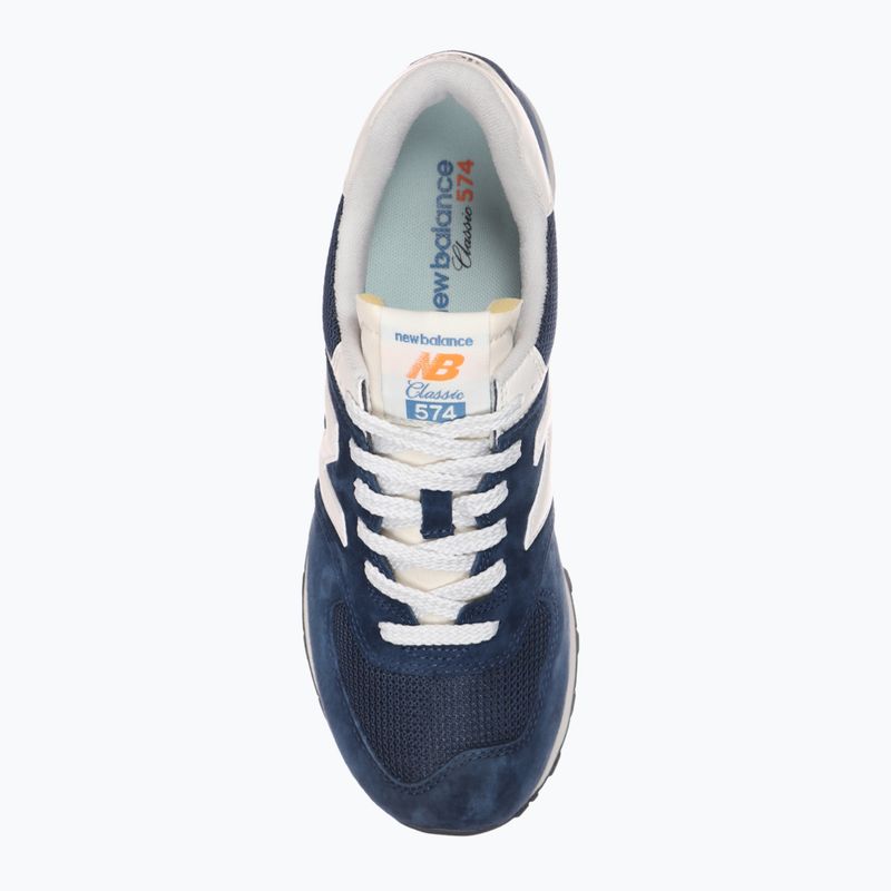 Shoes New Balance 574's V2 blue navy 4