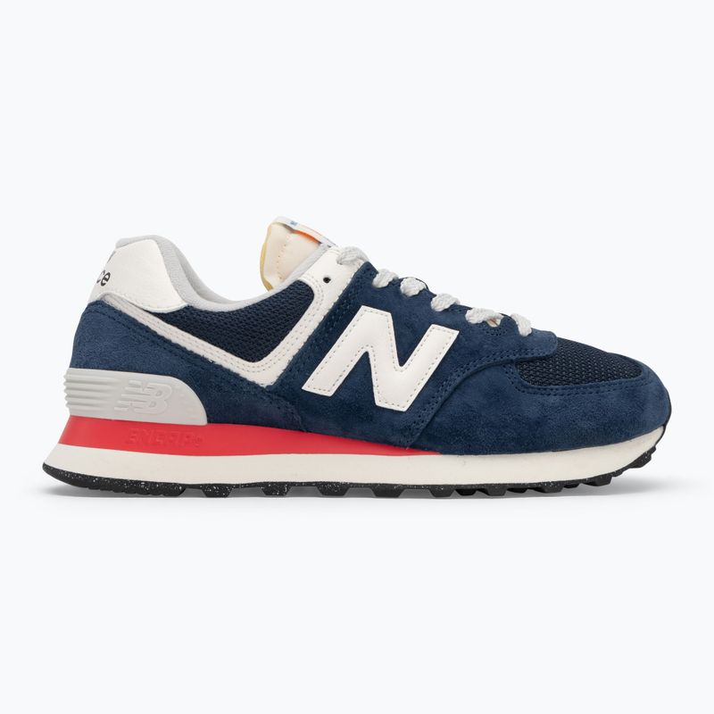 Shoes New Balance 574's V2 blue navy 2