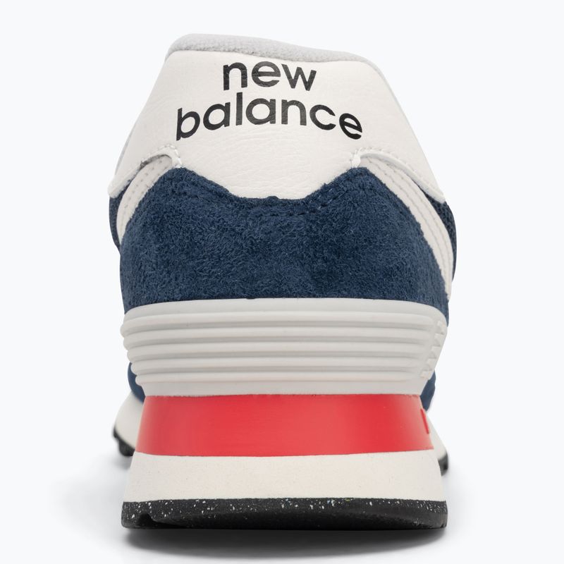 Shoes New Balance 574's V2 blue navy 6