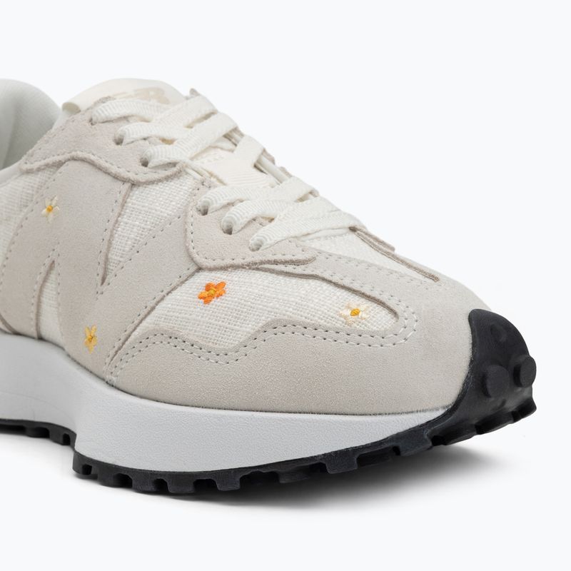 New Balance women's shoes 327's V1 sea salt/sizzle/parchment 7