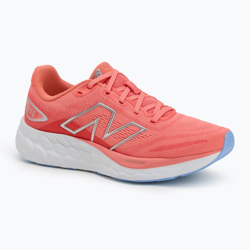 Women's running shoes New Balance Fresh Foam 680 v8 sunfade red