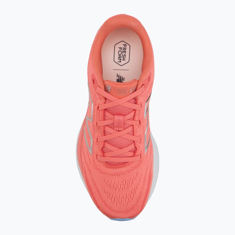 Women's running shoes New Balance Fresh Foam 680 v8 sunfade red 5