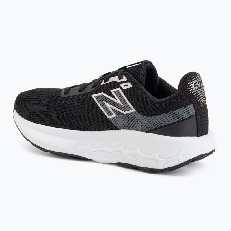 Women's running shoes New Balance Fresh Foam 520's V9 black/castlerock/silver metallic 3