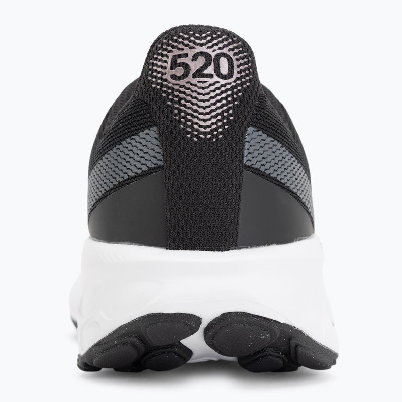 Women's running shoes New Balance Fresh Foam 520's V9 black/castlerock/silver metallic 6