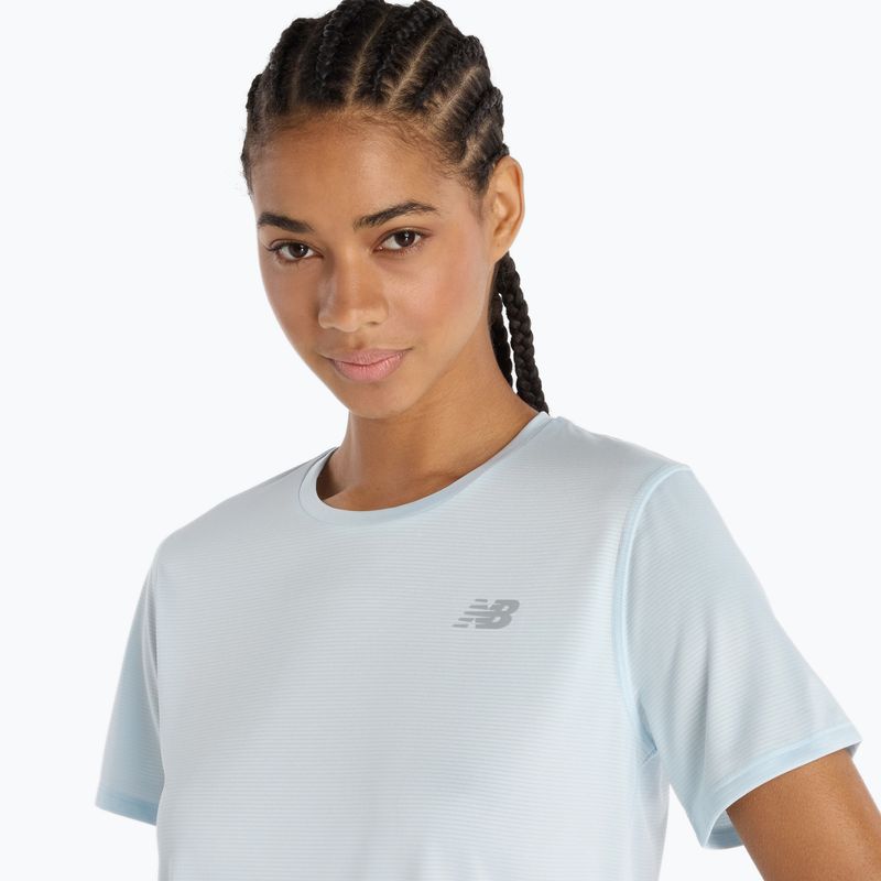 Women's New Balance Essentials frosted glass running shirt 4