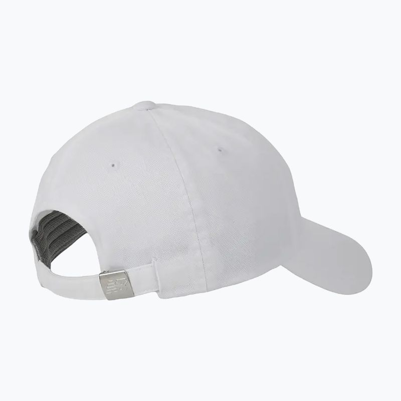 Women's New Balance 6 Panel Class white baseball cap 2