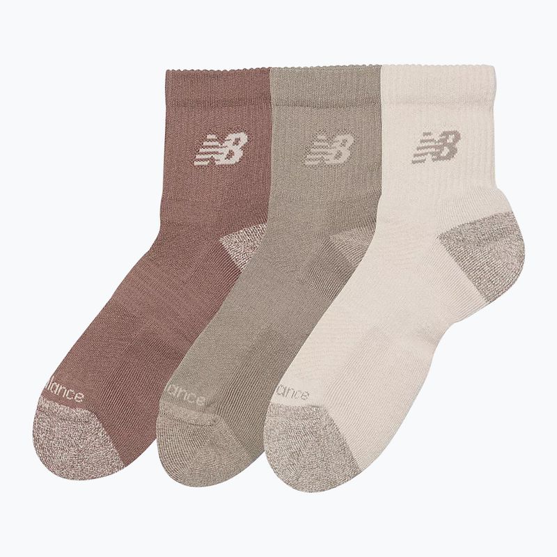 Socks New Balance Active Cushion Quarter 3 pairs print / pattern / misc 2