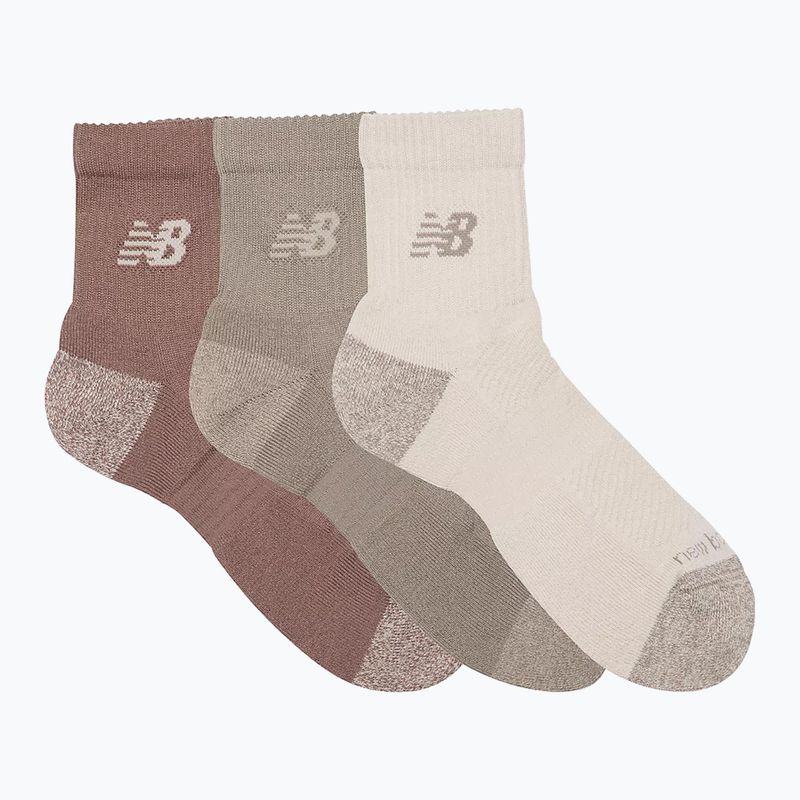Socks New Balance Active Cushion Quarter 3 pairs print / pattern / misc 3