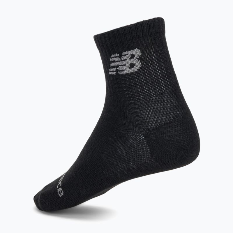Socks New Balance Performance Basic Ankle 3 pairs black/white 2