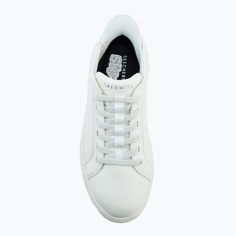 SKECHERS men's shoes Court Break Double Vented white 5