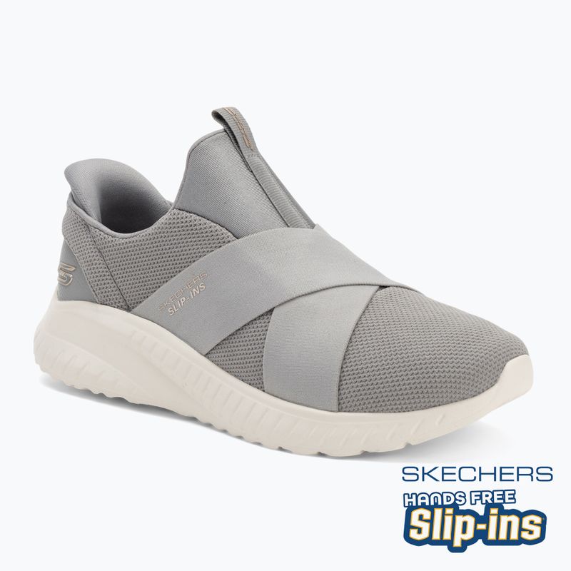 Women's shoes SKECHERS Bobs Squad Chaos Your Moment gray