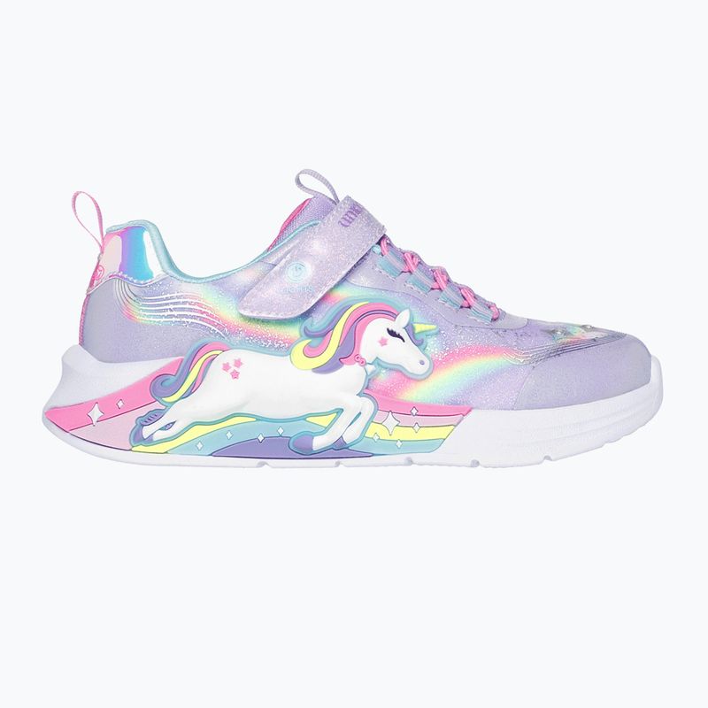 SKECHERS S-Lights Unicorn Chaser lavender/multi children's shoes