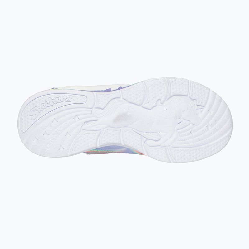 SKECHERS S-Lights Unicorn Chaser lavender/multi children's shoes 2