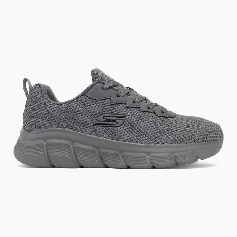Men's SKECHERS Bobs B Flex Chill Edge dark grey shoes 2