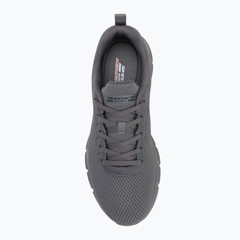 Men's SKECHERS Bobs B Flex Chill Edge dark grey shoes 5