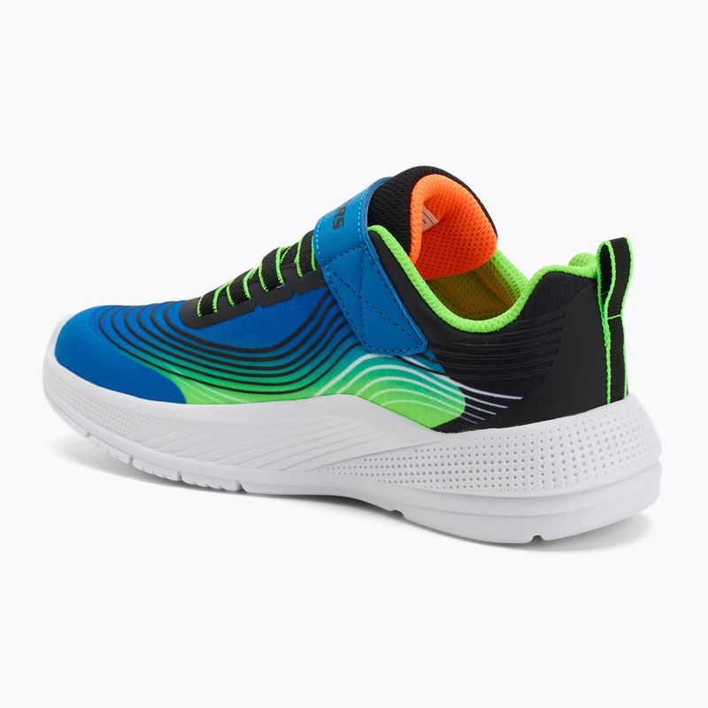Children's shoes Skechers Microspec Advance blue/lime 3