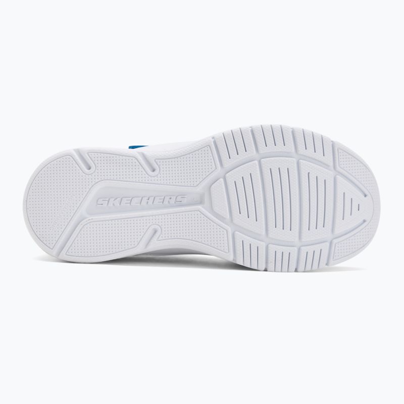 Skechers Microspec Advance children's shoes blue/lime 4