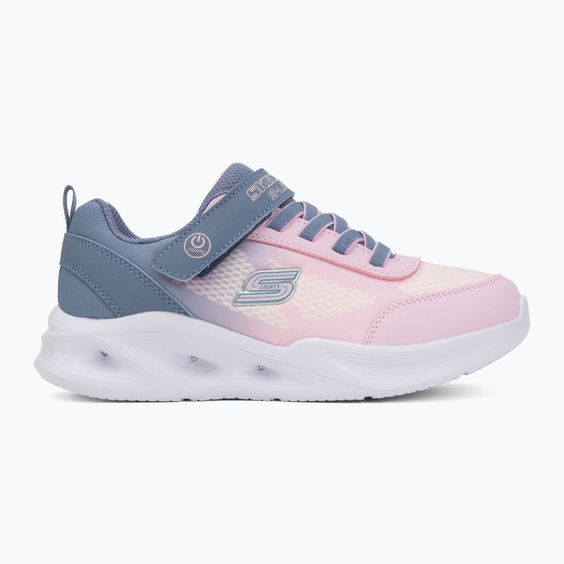 Children's shoes SKECHERS Sola Glow Ombre Deluxe gray 2