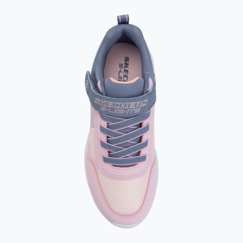 Children's shoes SKECHERS Sola Glow Ombre Deluxe gray 5