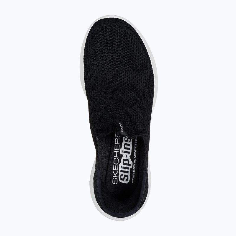 Women's SKECHERS Ultra Flex 3.0 Easy Win black/white shoes 11