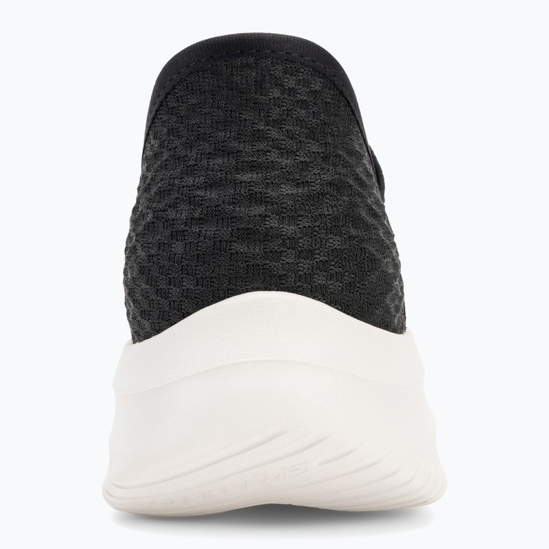 Women's SKECHERS Ultra Flex 3.0 Easy Win black/white shoes 6