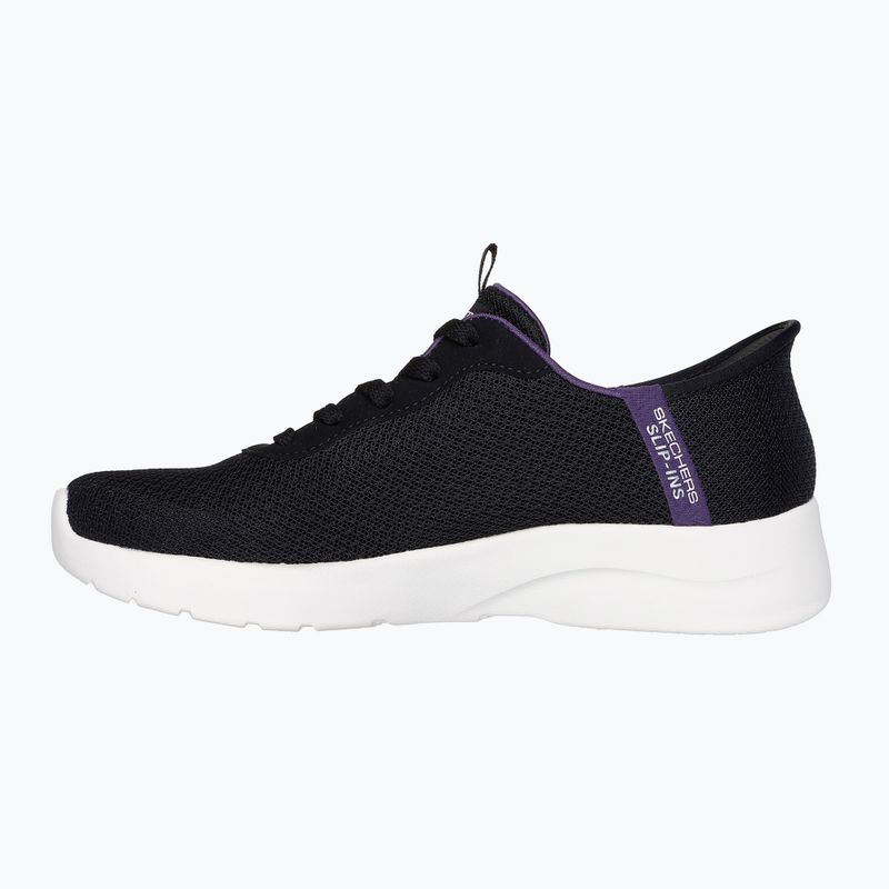 SKECHERS Dynamight 2.0 Daily black/purple women's shoes 10