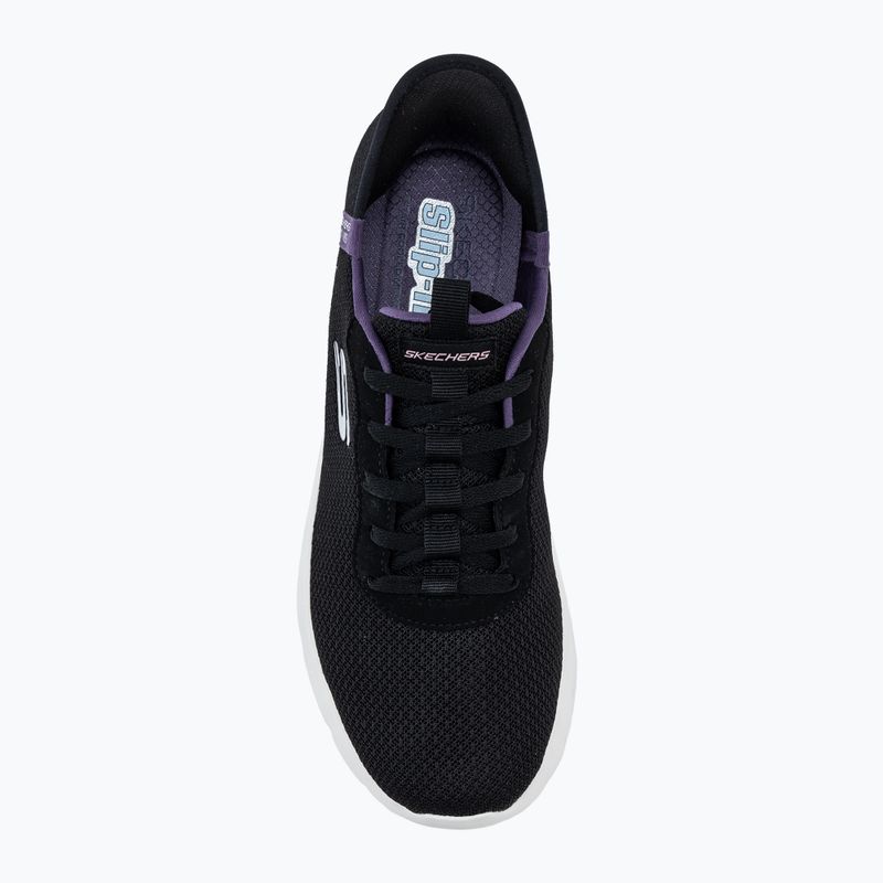 SKECHERS Dynamight 2.0 Daily black/purple women's shoes 5