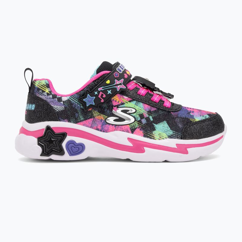 Skechers Snuggle Skech Squad black/multi children's shoes 2