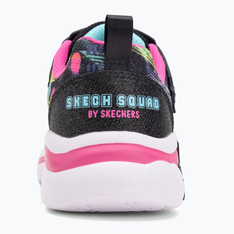Skechers Snuggle Skech Squad black/multi children's shoes 6