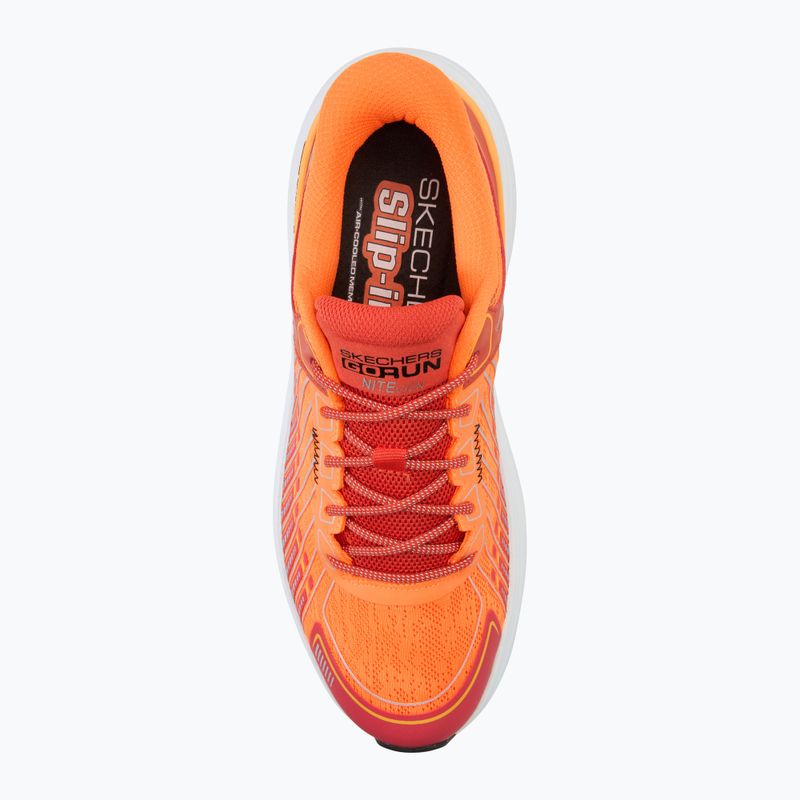 Men's SKECHERS Max Cushioning Suspension Nitevizn orange shoes 5