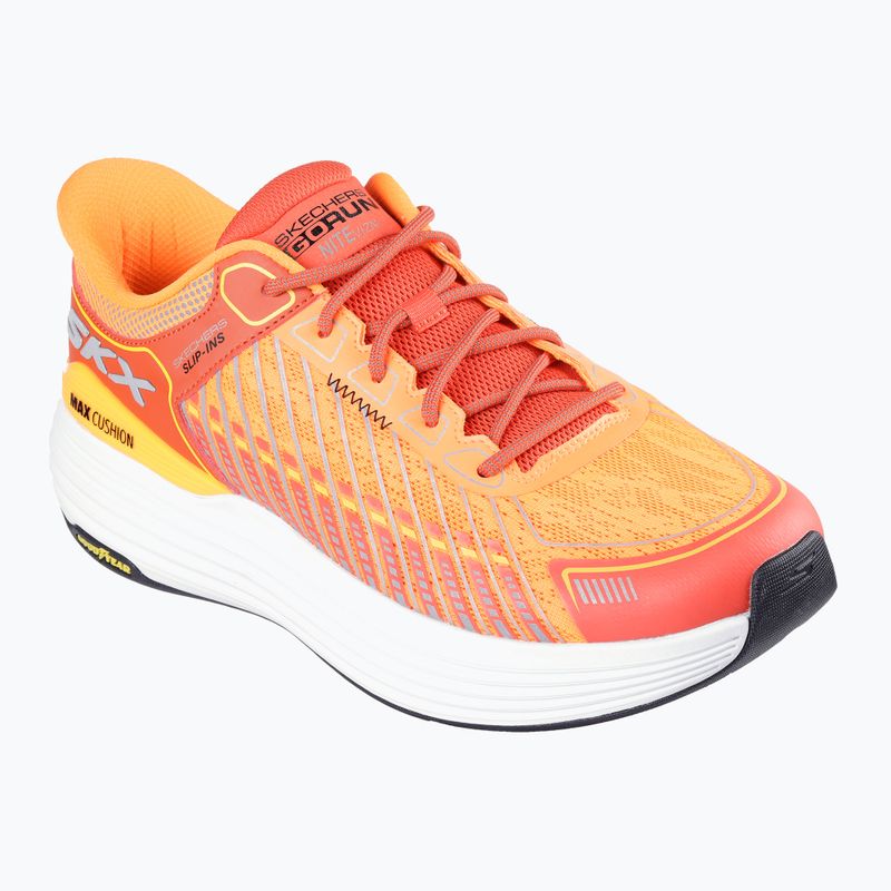 Men's SKECHERS Max Cushioning Suspension Nitevizn orange shoes 8