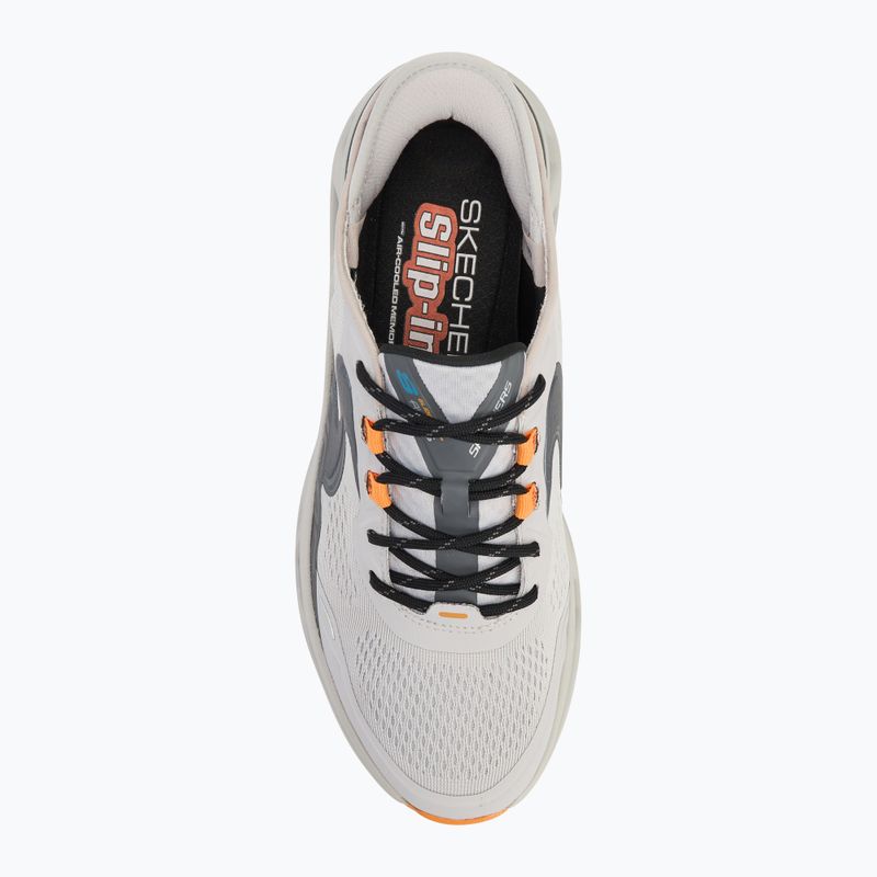 SKECHERS Glide Step Altus men's shoes gray/orange 5