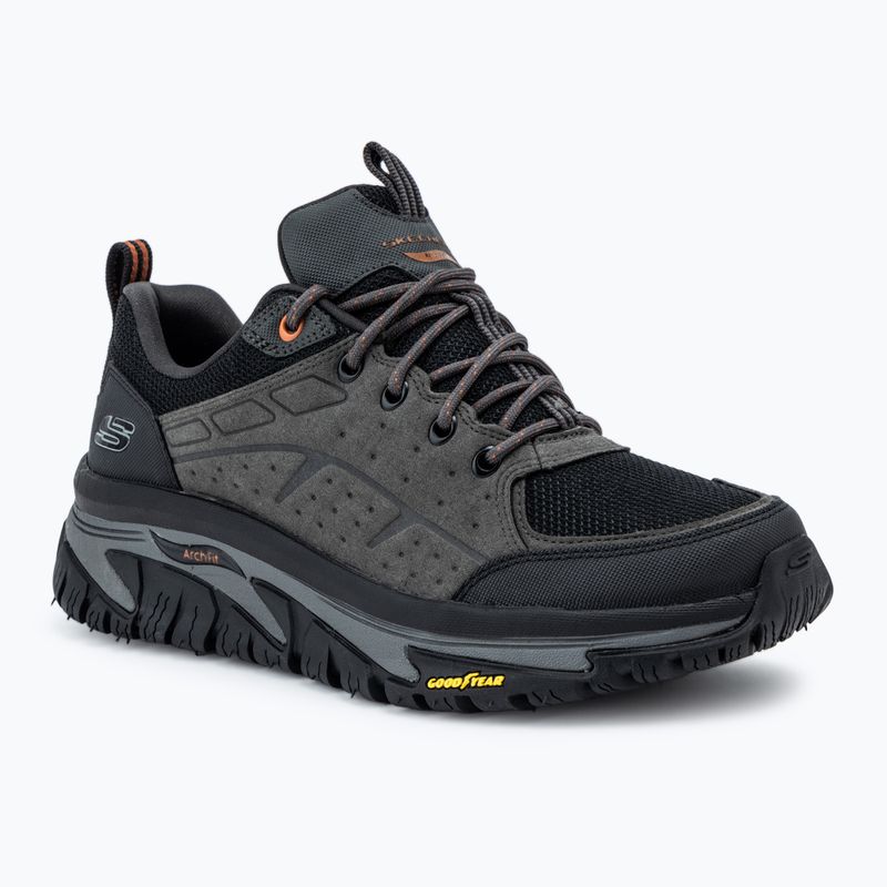 Men's SKECHERS Arch Fit Road Walker Recon charcoal/black shoes