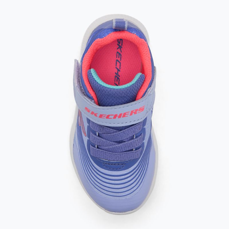SKECHERS Microspec Advance lavender/pink children's shoes 5