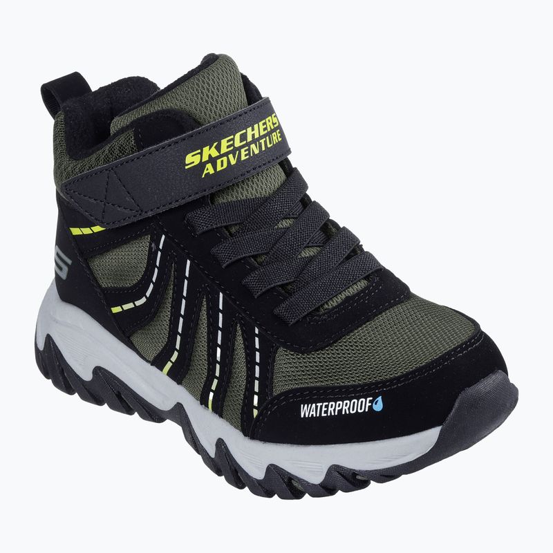 SKECHERS Rugged Ranger Storm Trail black/green children's shoes 8