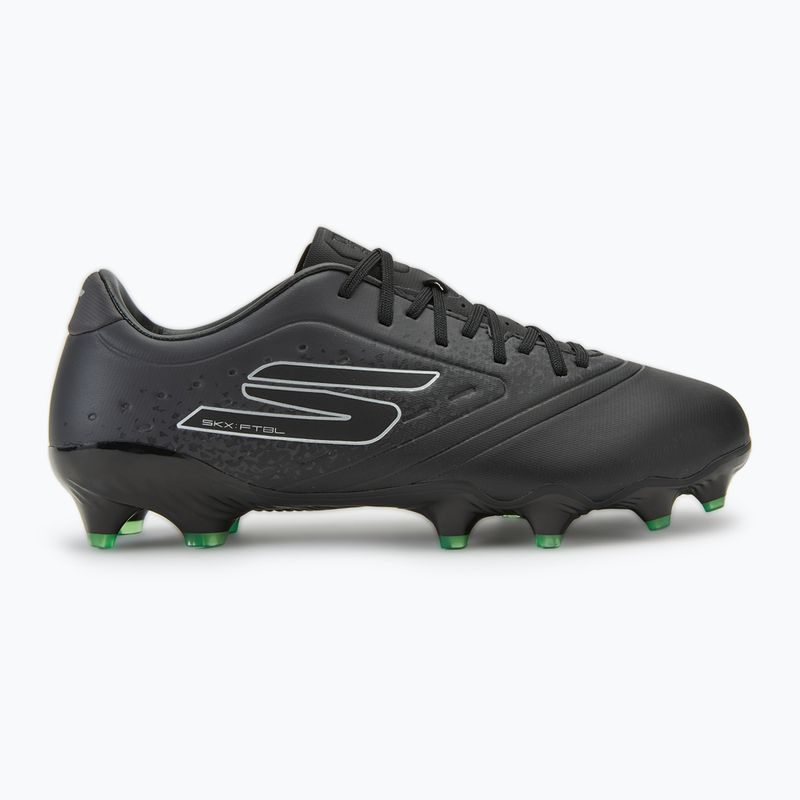 Skechers Razor Academy Gold 1.5 FG black/silver men's football boots 2