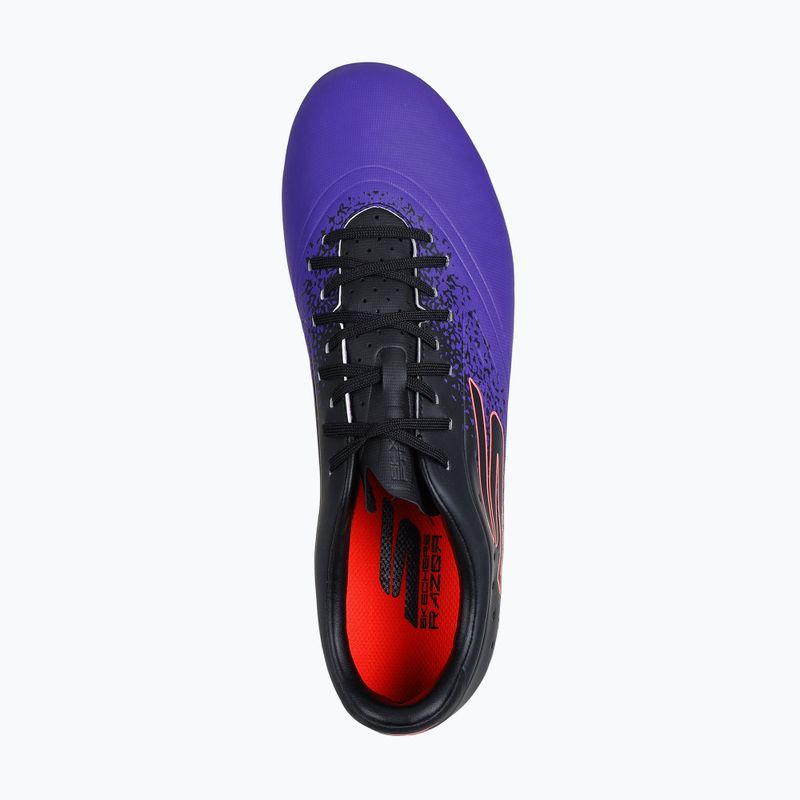 Men's football boots Skechers Razor Academy Gold 1.5 FG purple 10