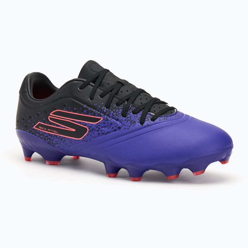 Men's football boots Skechers Razor Academy Gold 1.5 FG purple